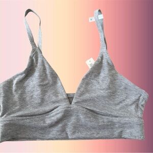 Soft Heather gray GAP Body Bra